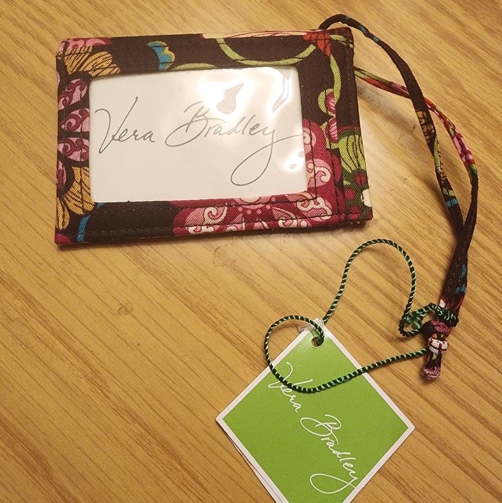 Vera Bradley luggage tag
